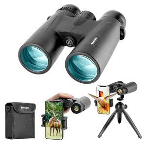 Binoculars with Upgraded Phone Adapter - 12 x 42